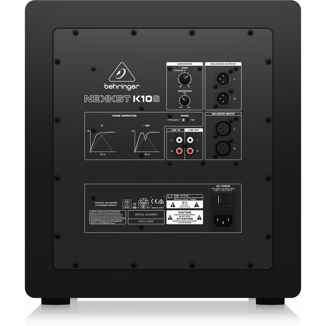 Behringer NEKKST K10S Studio Monitor