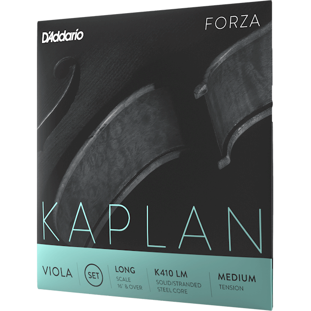 D'Addario Kaplan Forza Viola String Set – Long Scale – Medium Tension