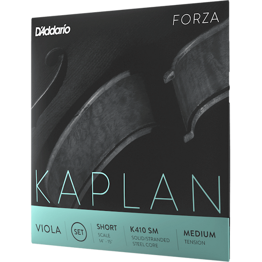 D'Addario Kaplan Viola String Set – Short Scale – Medium Tension