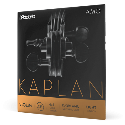 D'Addario Kaplan Amo Violin A String – 4/4 Scale – Light Tension