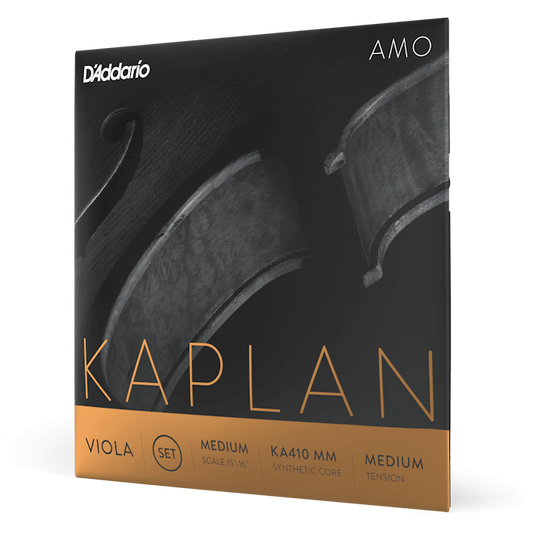 D'Addario Kaplan Amo Viola String Set – Medium Scale – Medium Tension