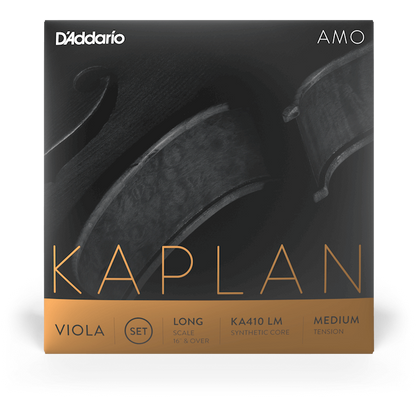 D'Addario Kaplan Amo Viola A String – Long Scale – Medium Tension