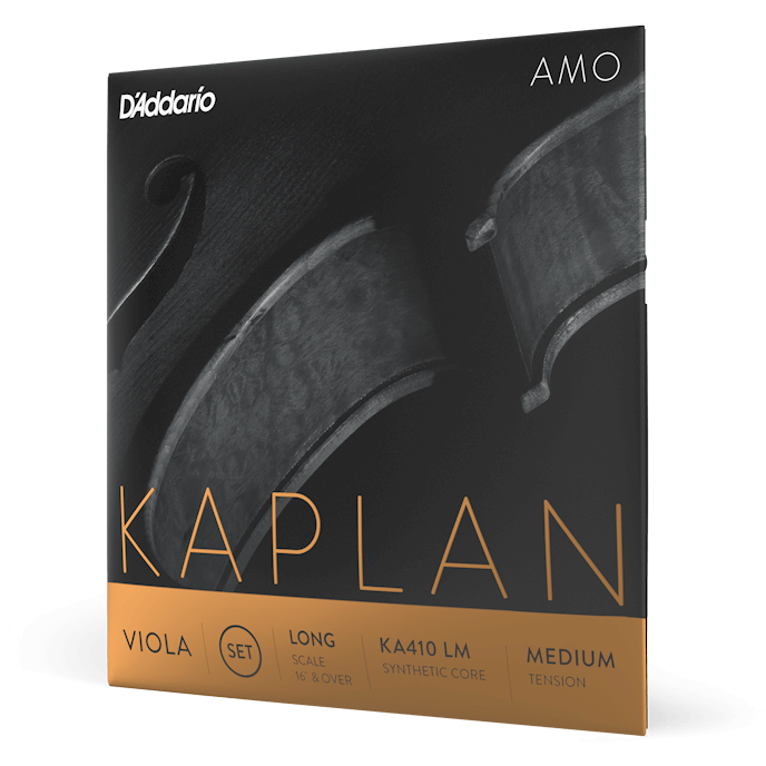 D'Addario Kaplan Amo Viola D String – Long Scale – Medium Tension
