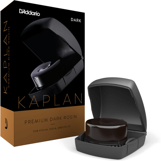 D'Addario Kaplan Premium Rosin with Case – Dark