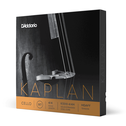 D'Addario Kaplan Cello String Set – 4/4 Scale – Heavy Tension