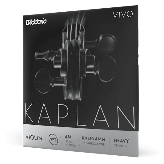 D'Addario Kaplan Vivo Violin G String – 4/4 Scale – Heavy Tension