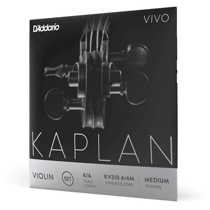 D'Addario Kaplan Vivo Violin G String – 4/4 Scale – Medium Tension