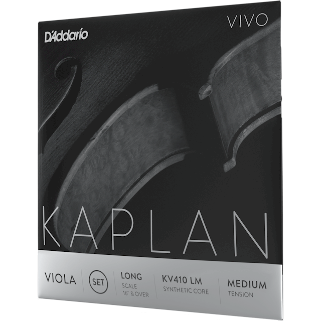 D'Addario Kaplan Vivo Viola A String – Long Scale – Medium Tension