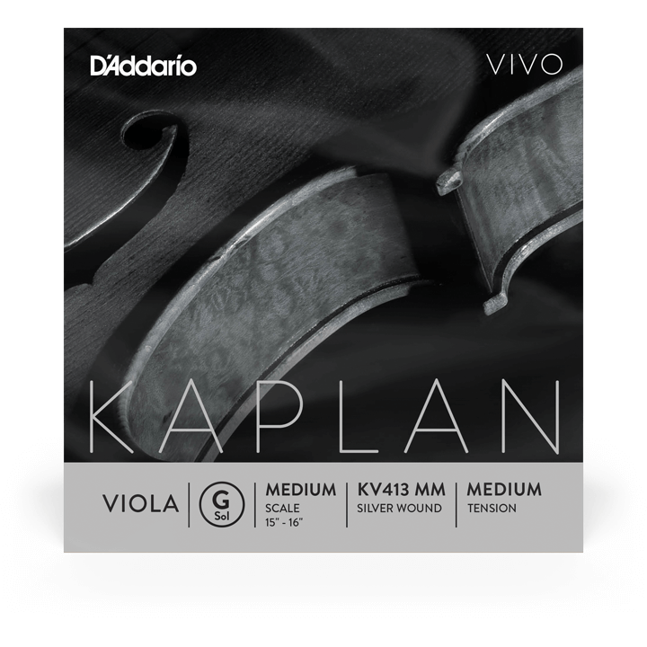 D'Addario Kaplan Vivo Viola G String – Medium Scale – Medium Tension