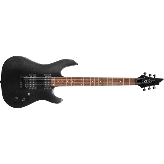 Cort KX100 BKM Electric Guitar Black Metallic Finish