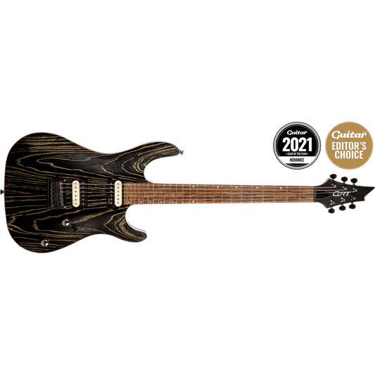 Cort KX300 Etched EBG Electric Guitar Etched Black Gold