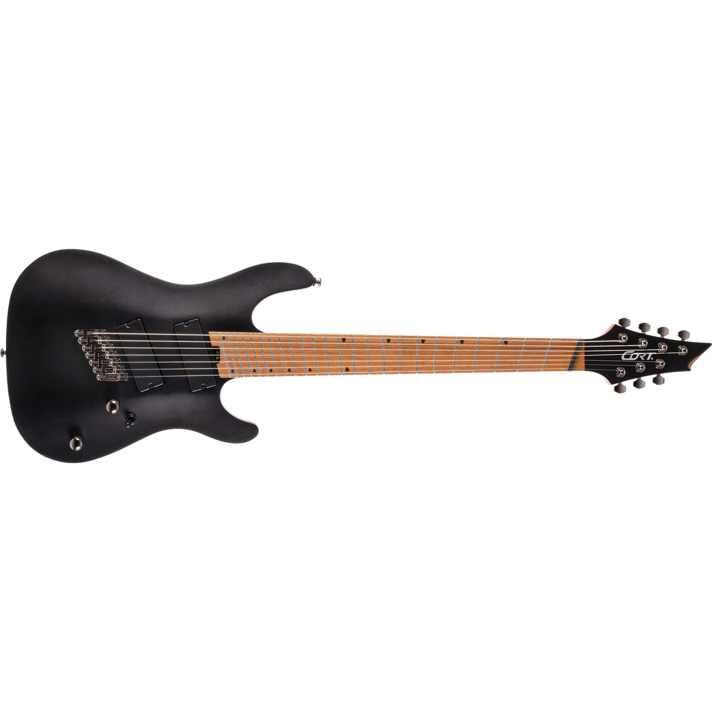 Cort KX307 PRO 7 String Electric Guitar OPBK Black