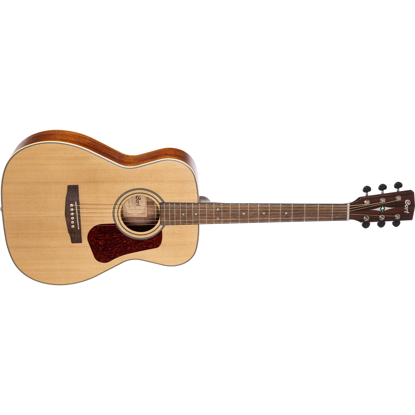 Cort L100C Satin Spruce Natural Concert Acoustic Guitar