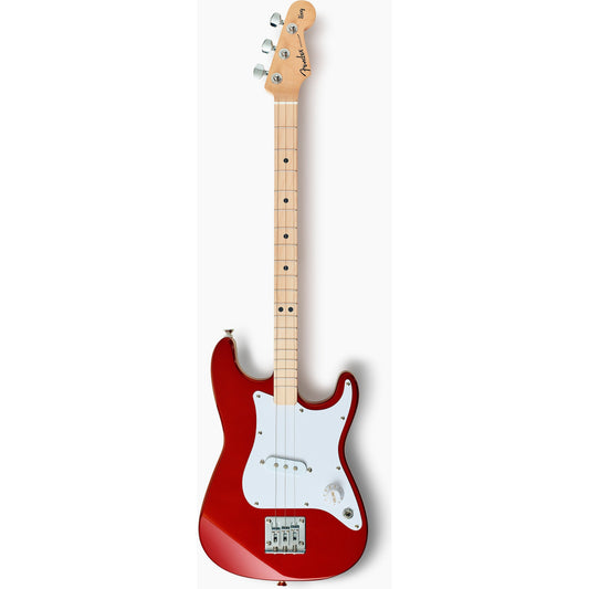 Fender X Loog Stratocaster 3-String Electric Guitar Red