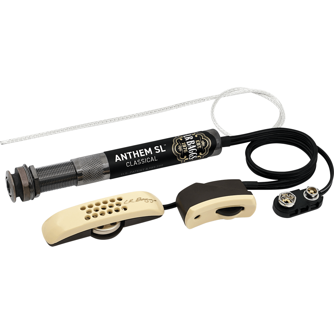 LR Baggs ANTHSL-C Anthem SL Classical Guitar Pickup System with Element & Microphone OEM Version