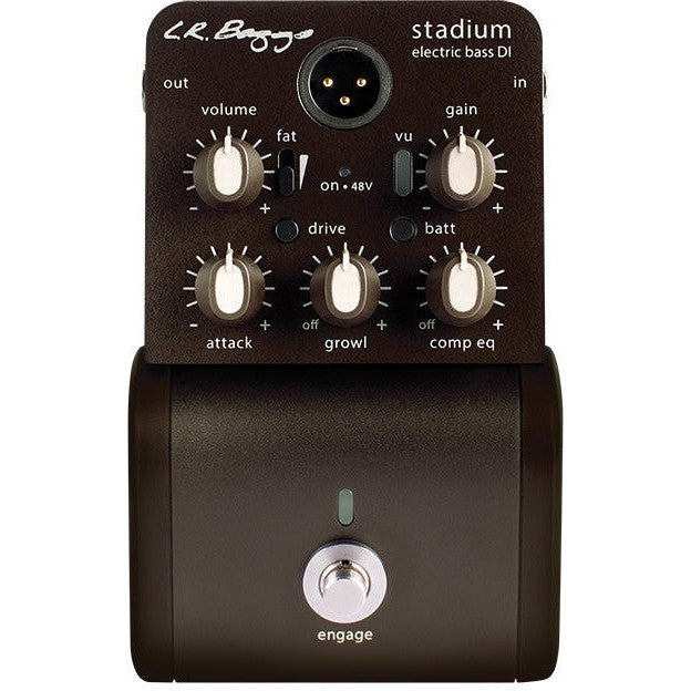 LR Baggs STADIUM DI Studio-Grade Bass DI for the Stage