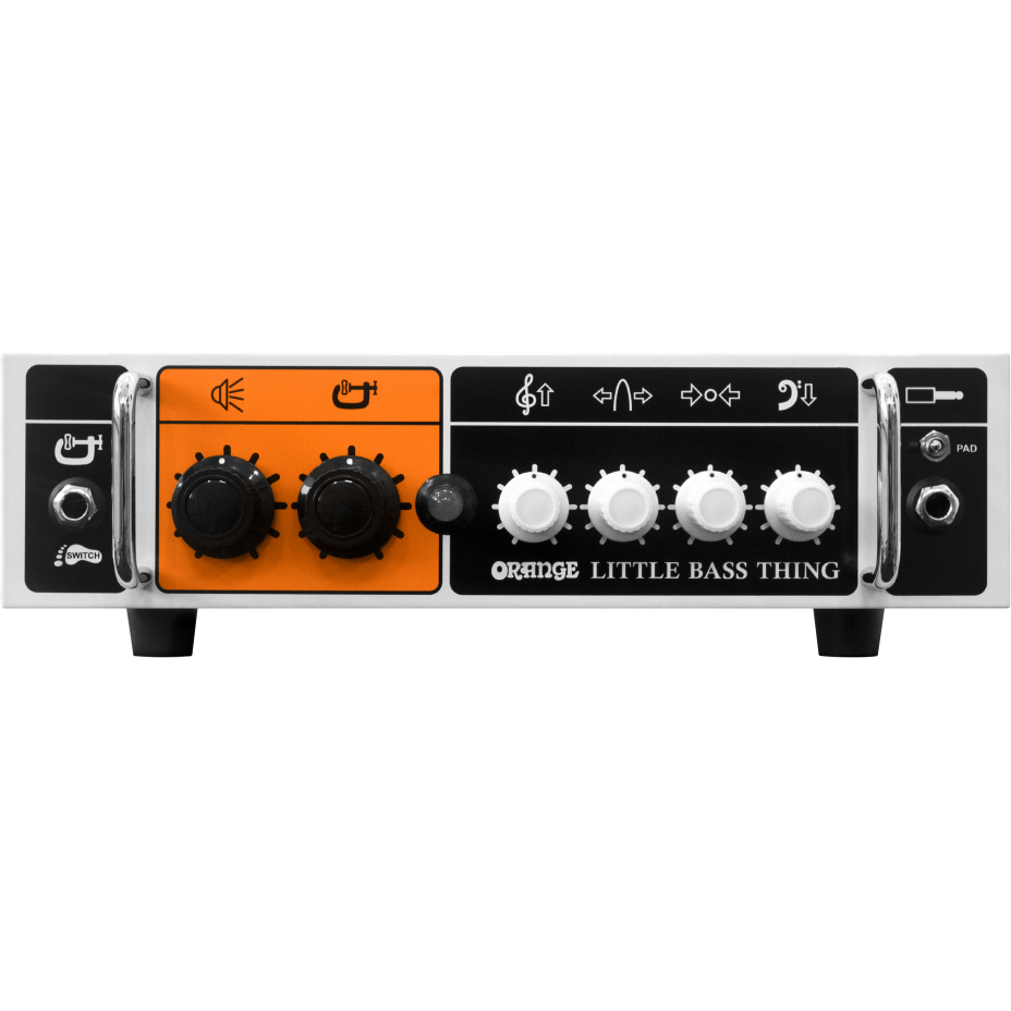 Orange Little Bass Thing Bass Head 500W Class D