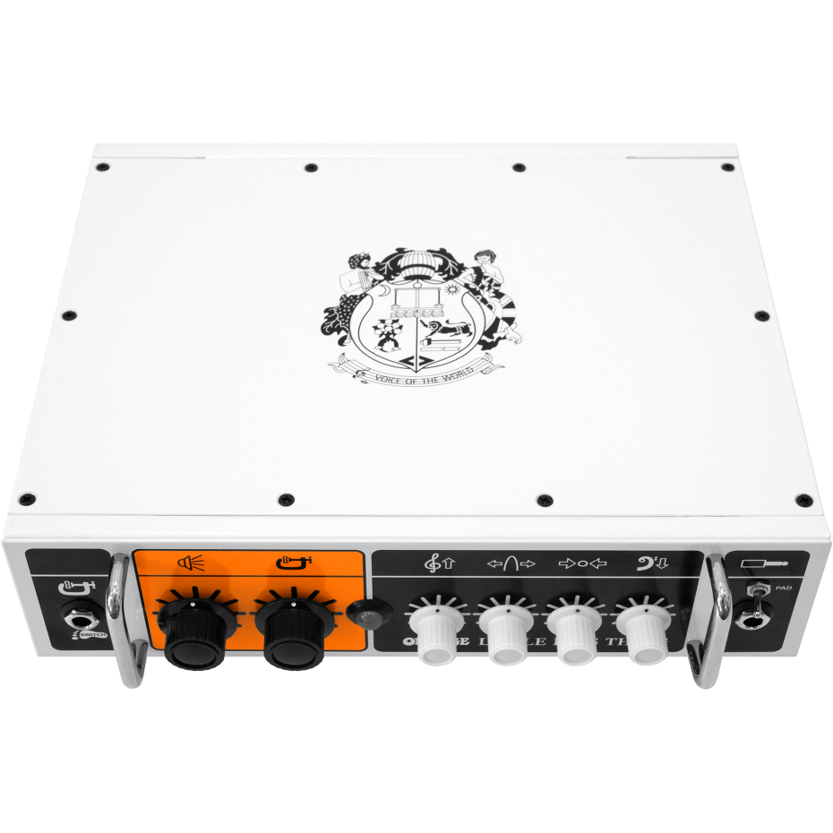 Orange Little Bass Thing Bass Head 500W Class D