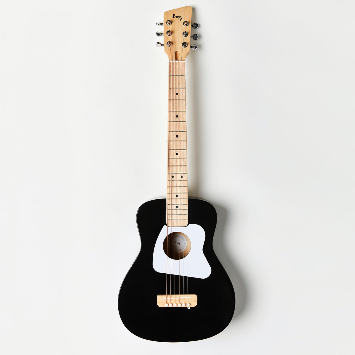 Loog Pro VI Kids 6-String Acoustic Guitar Black