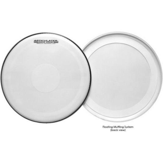 Aquarian MAB14W White Marching Bass Drumhead -Size - 14"