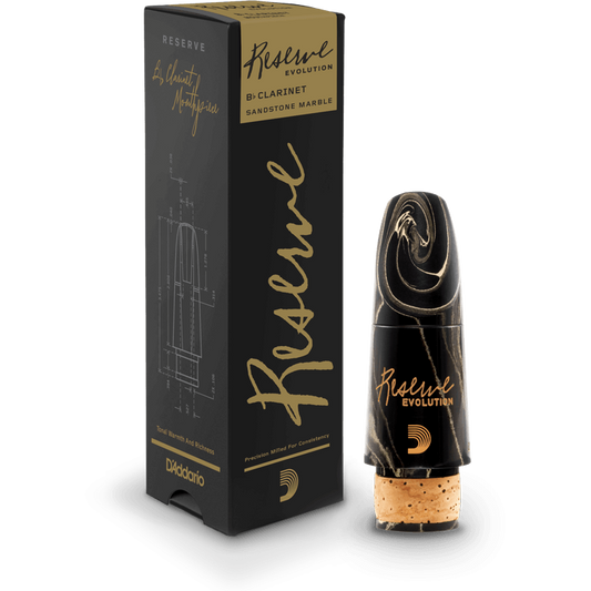 D'Addario Reserve Evolution Bb Clarinet Marble Mouthpiece – EV10