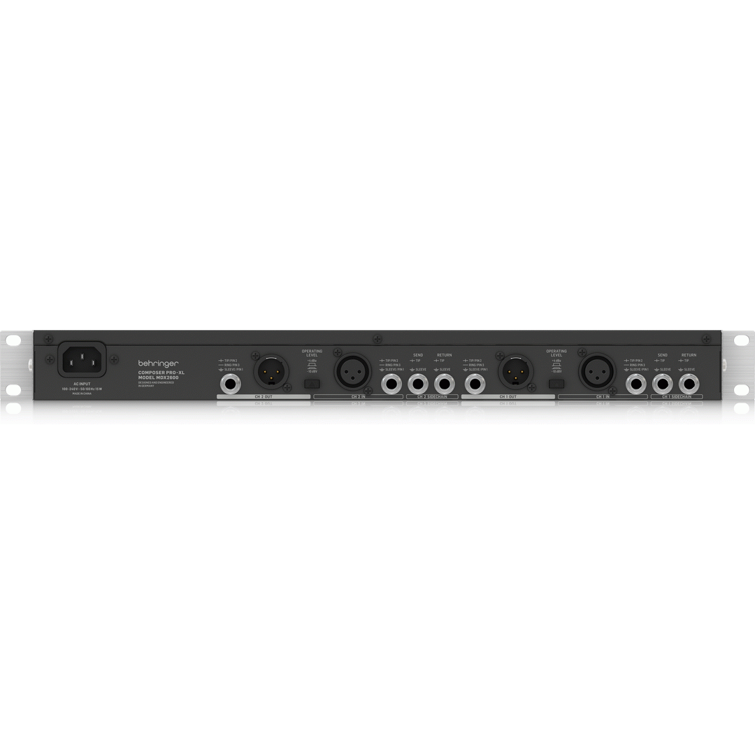 Behringer COMPOSER PRO-XL MDX2600 V2 Expander/Gate/Compressor/Peak Limiter