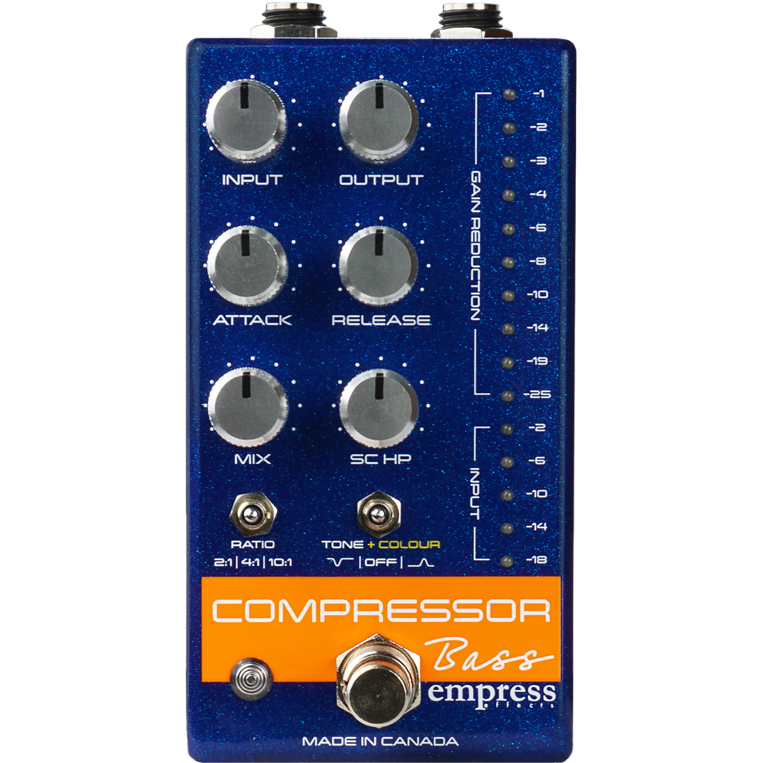 Empress Effects Compressor Bass - Blue - Compressor Pedal