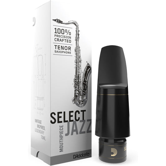 D'Addario Select Jazz Tenor Saxophone Mouthpiece, D7M