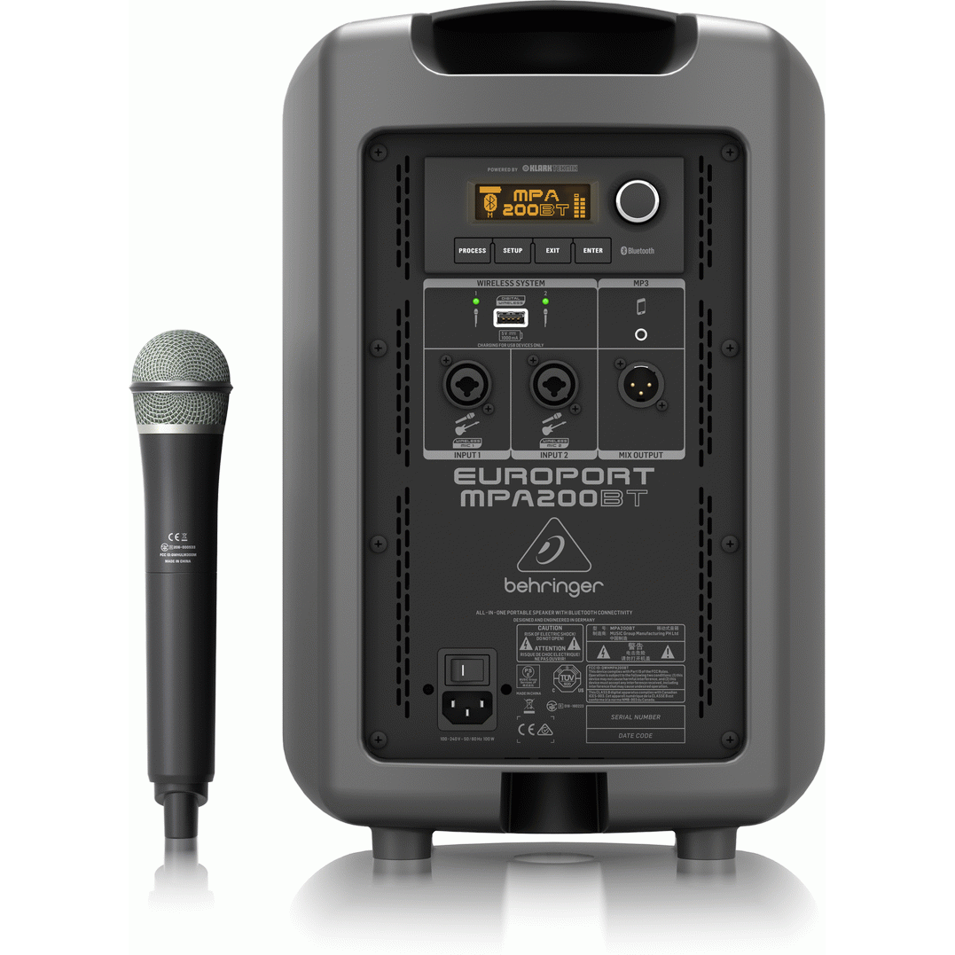 Behringer Europort MPA200BT Portable Speaker