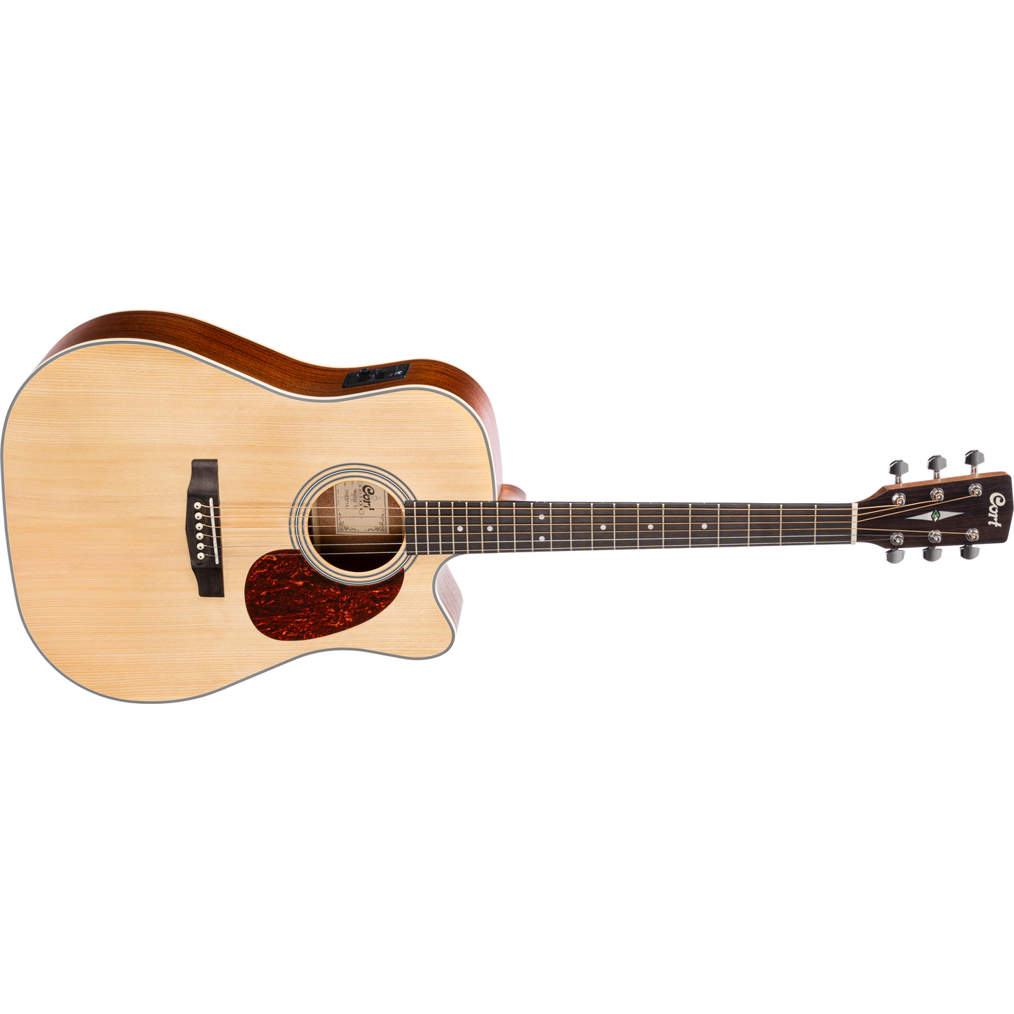 Cort MR500E Natural Dreadnought Cutaway Acoustic Guitar (Left Handed)