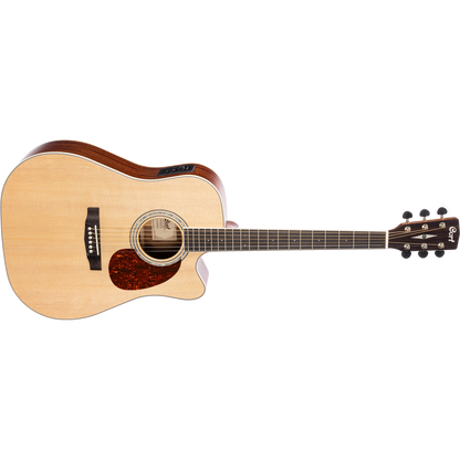 Cort MR710F Plus Natural Satin Dreadnought Cutaway Acoustic Guitar