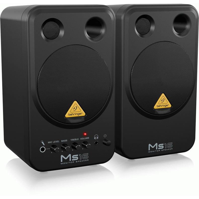 Behringer MS16 Multimedia Speakers Pair