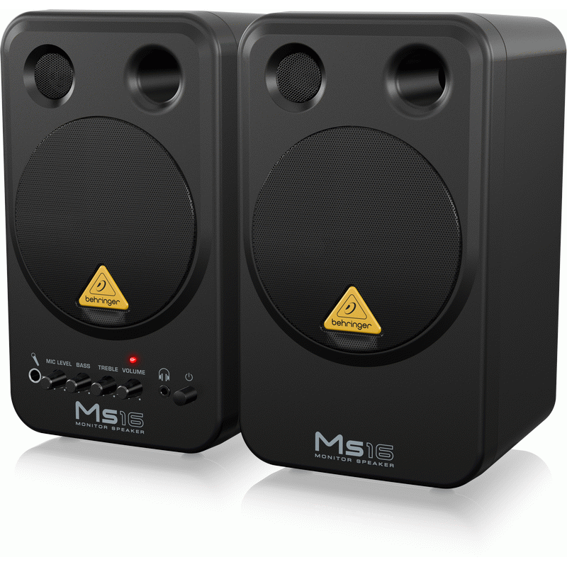 Behringer MS16 Multimedia Speakers Pair