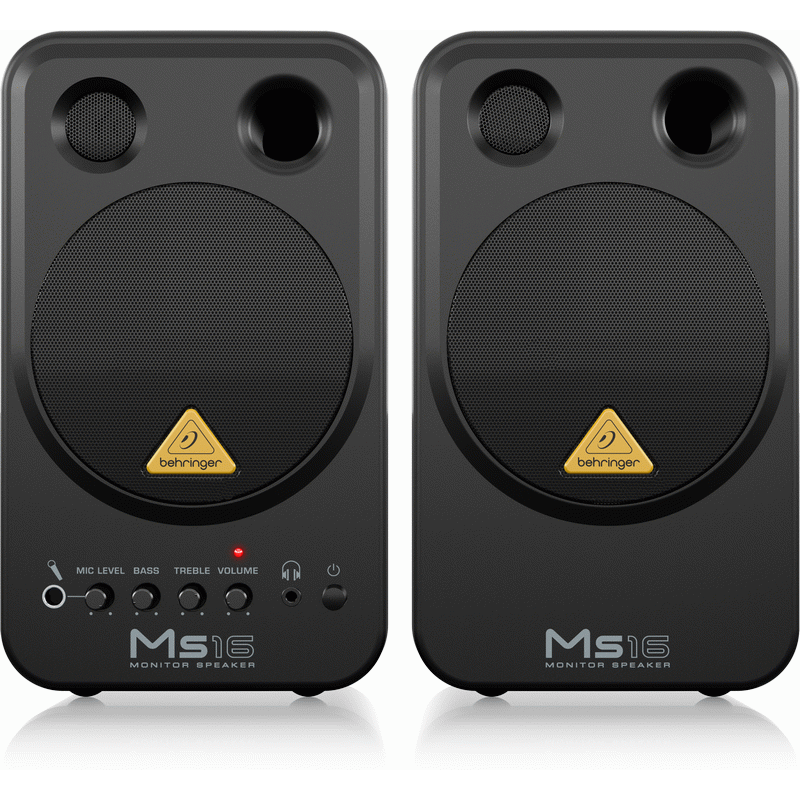 Behringer MS16 Multimedia Speakers Pair