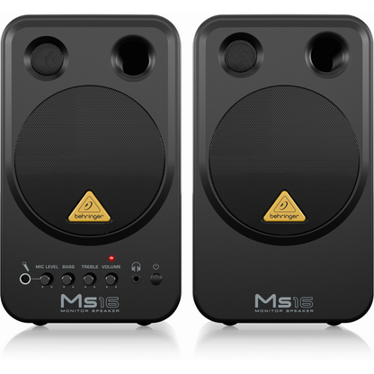 Behringer MS16 Multimedia Speakers Pair