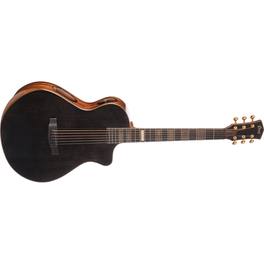 Cort Modern Black Limited-Edition Modern Concert Acoustic-Electric Guitar