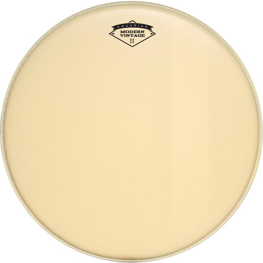 Aquarian Modern Vintage II – Resonant/Batter Bass Drumhead – Vintage Coated (with Felt Strip) – 22″ (MOTC-K22B)
