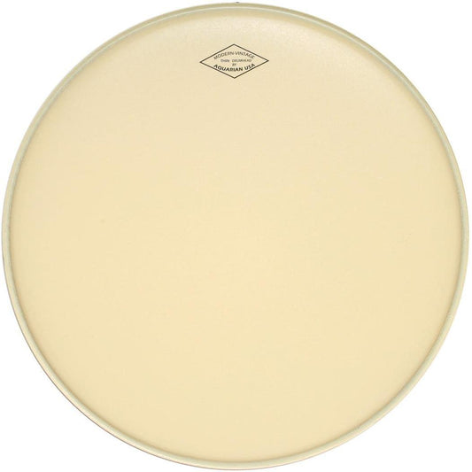 Aquarian Modern Vintage Thin – Resonant/Batter Drumhead – Vintage Coated – 15″ (MOTC-T15)