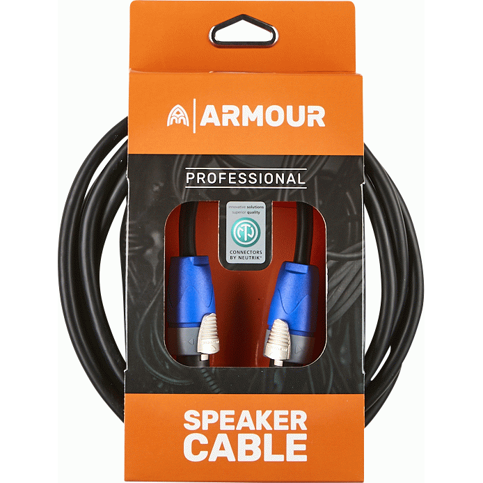 Armour N2SP10 Speaker Cable 10 Foot with NL2FX Neutrik Connector