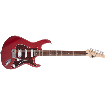 Cort G110 Electric Guitar – Open-Pore Black Cherry