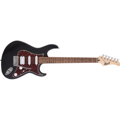 Cort G110 Electric Guitar – Open-Pore Black (Left-Handed)