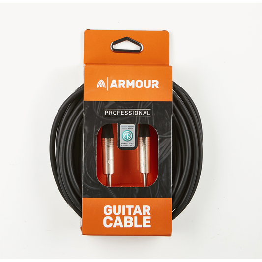 Armour NGP20 Guitar Cable - Neutrik Connector Jacks - 20 Foot