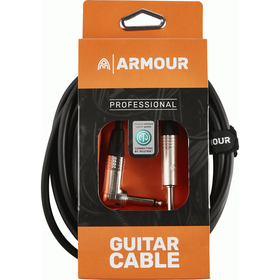 Armour NGPL10 10cm Guitar Patch Cable with Neutrik Connector