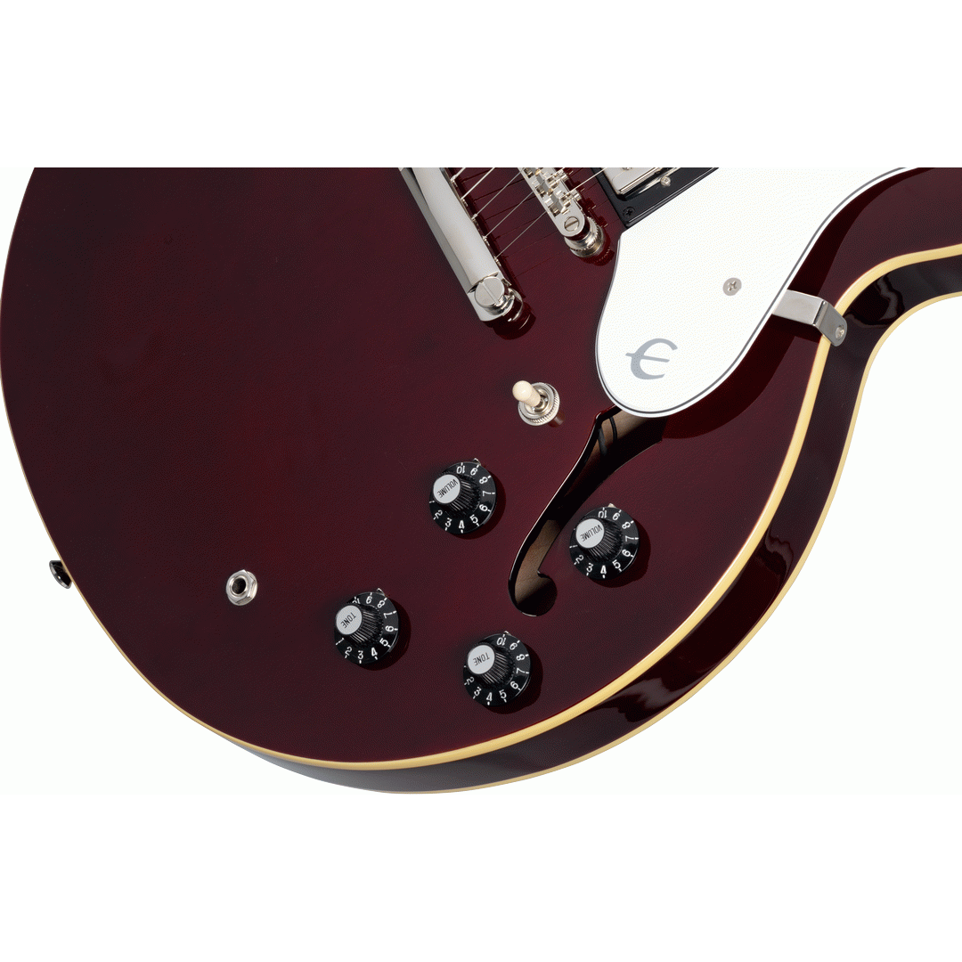 Epiphone Noel Gallagher Riviera Wine Red (Including Hard Case)