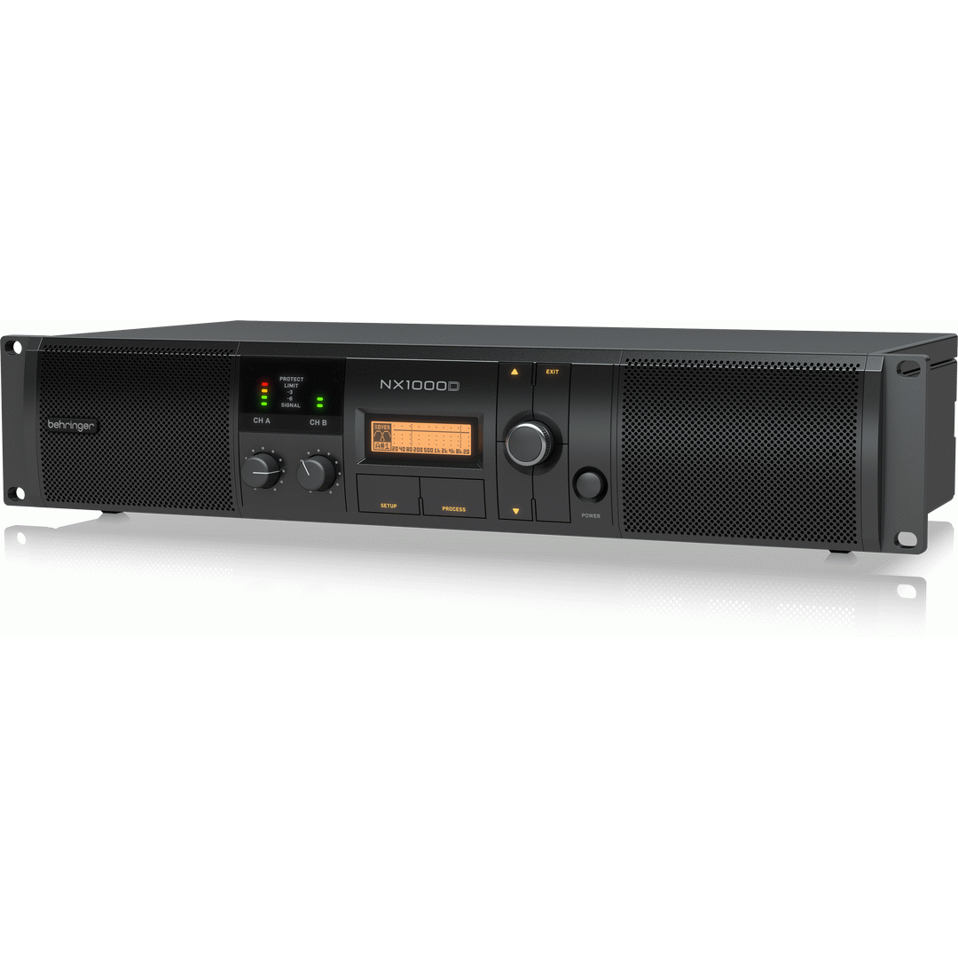 Behringer NX1000D Power Amplifier With Smartsense