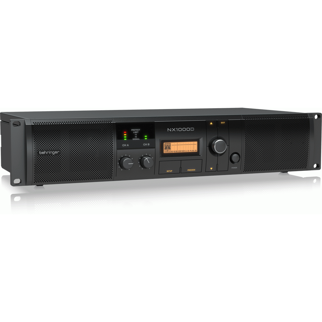 Behringer NX1000D Power Amplifier With Smartsense