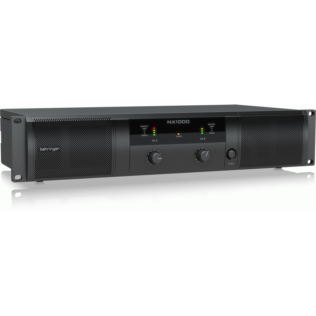 Behringer NX1000 Power Amplifier with Smartsense   