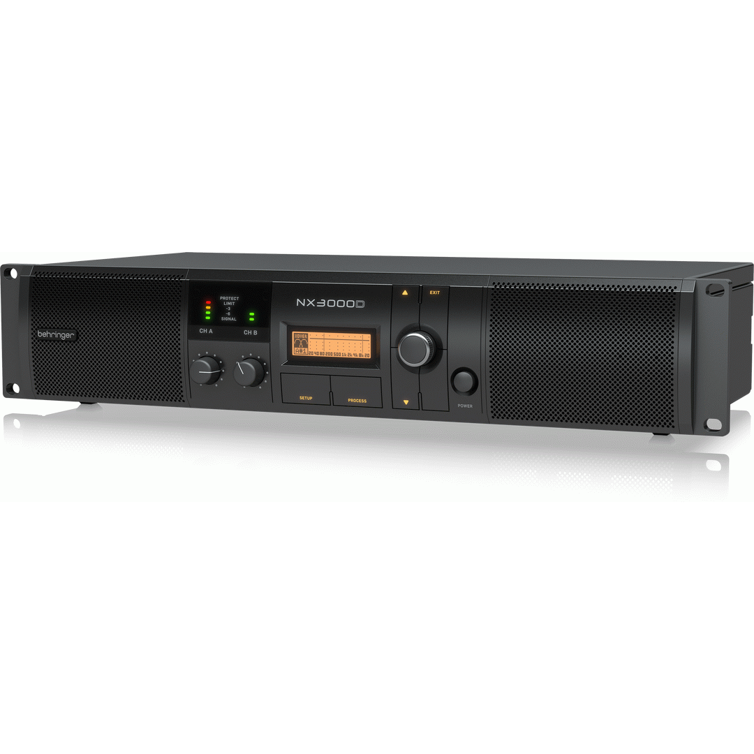 Behringer NX3000D Power Amplifier With Smartsense