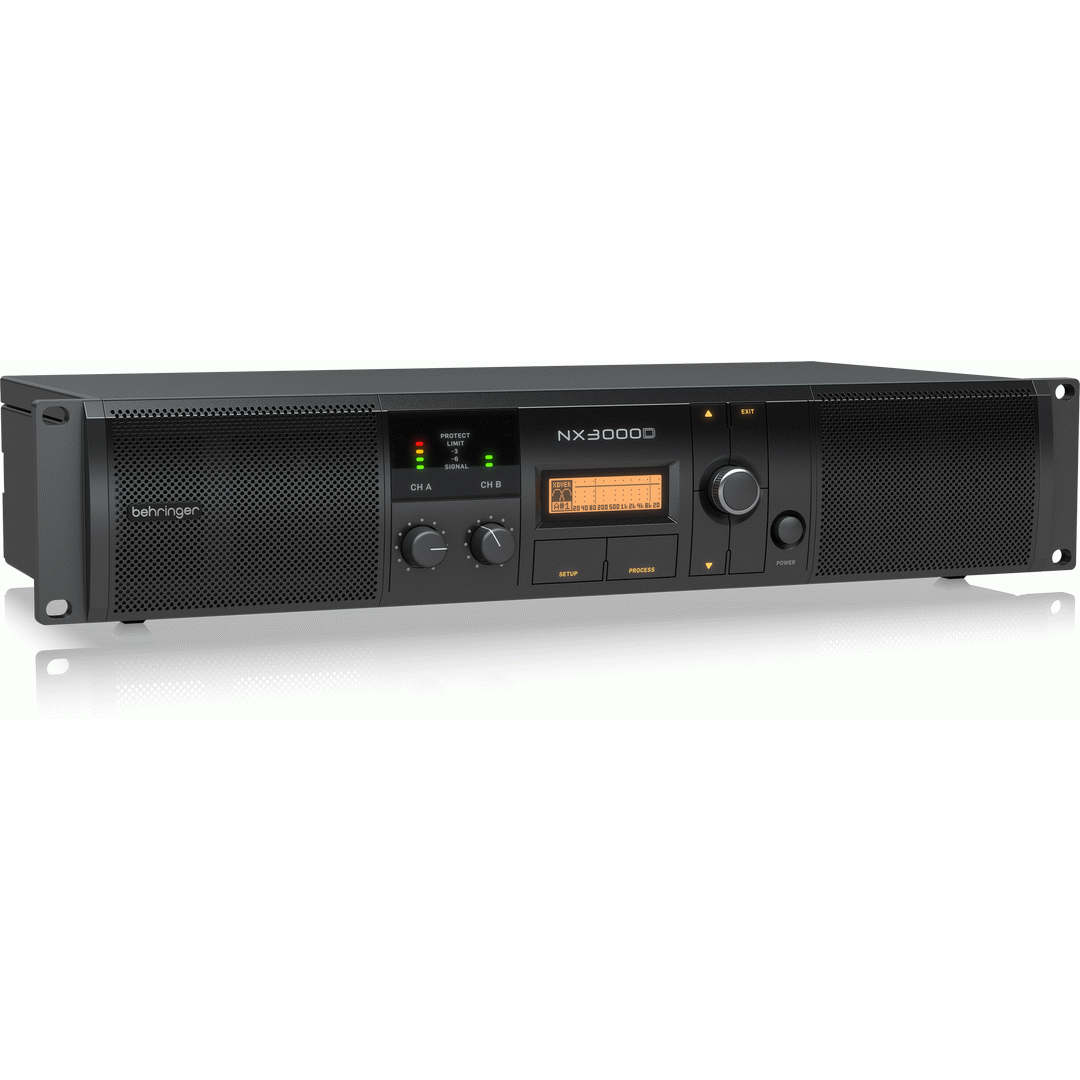 Behringer NX3000D Power Amplifier With Smartsense