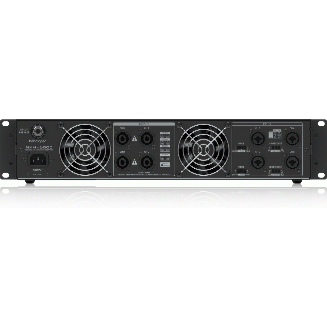 Behringer NX4-6000 Power Amplifier